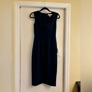 Dress the Population Navy Dress